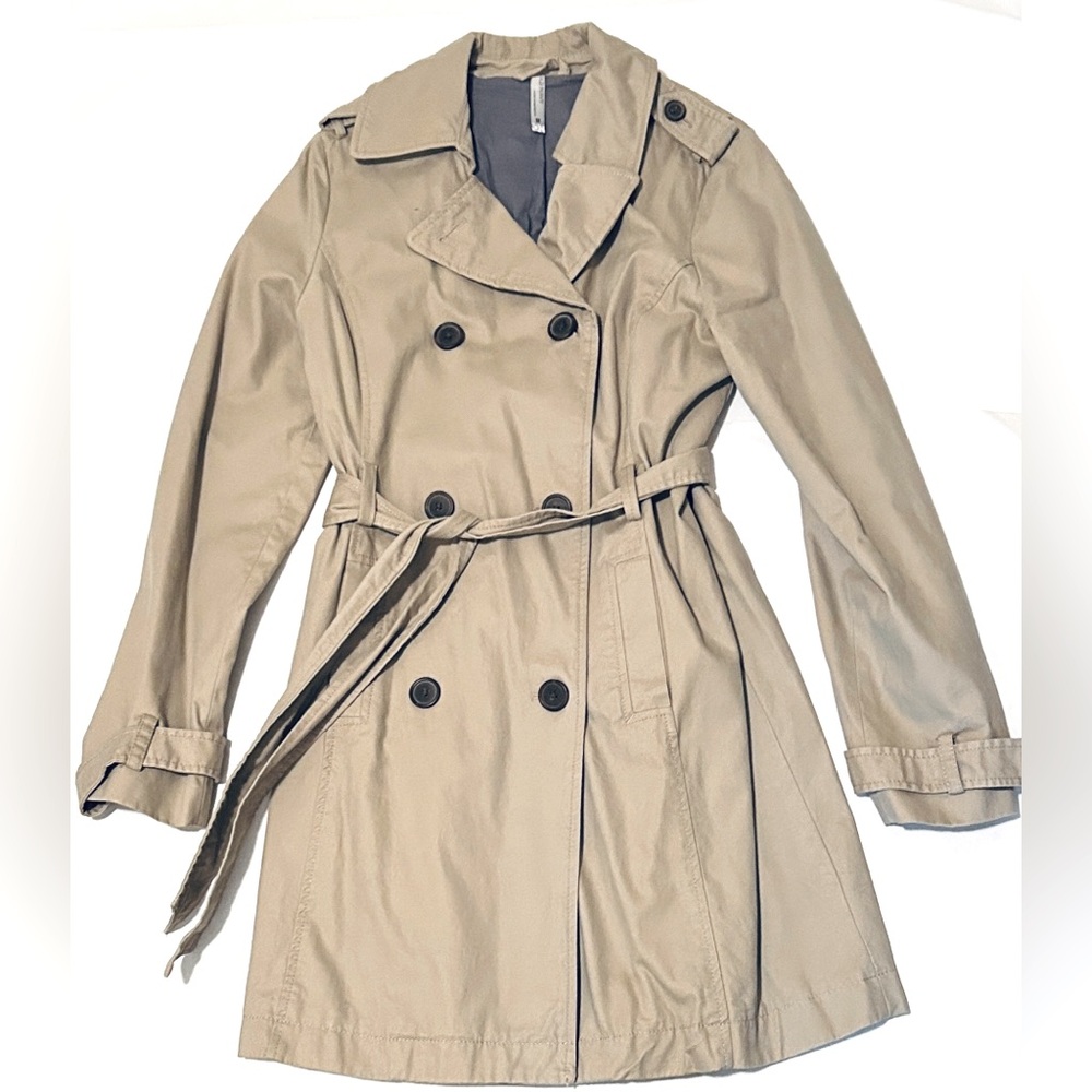 Classic Tan Trench Coat